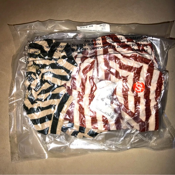 Striped Dog Jumpsuits || size Small || NWT